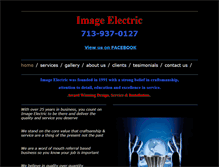 Tablet Screenshot of imageelectric.net